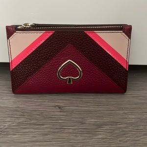 Kate Spade Chevron Bifold Wallet